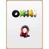 Pulley Block For U-Hook Loop Hook Trailer Rope Automobile 4X4 Off Road 3/4 D Ring Shackle Pulley  4.75T Block