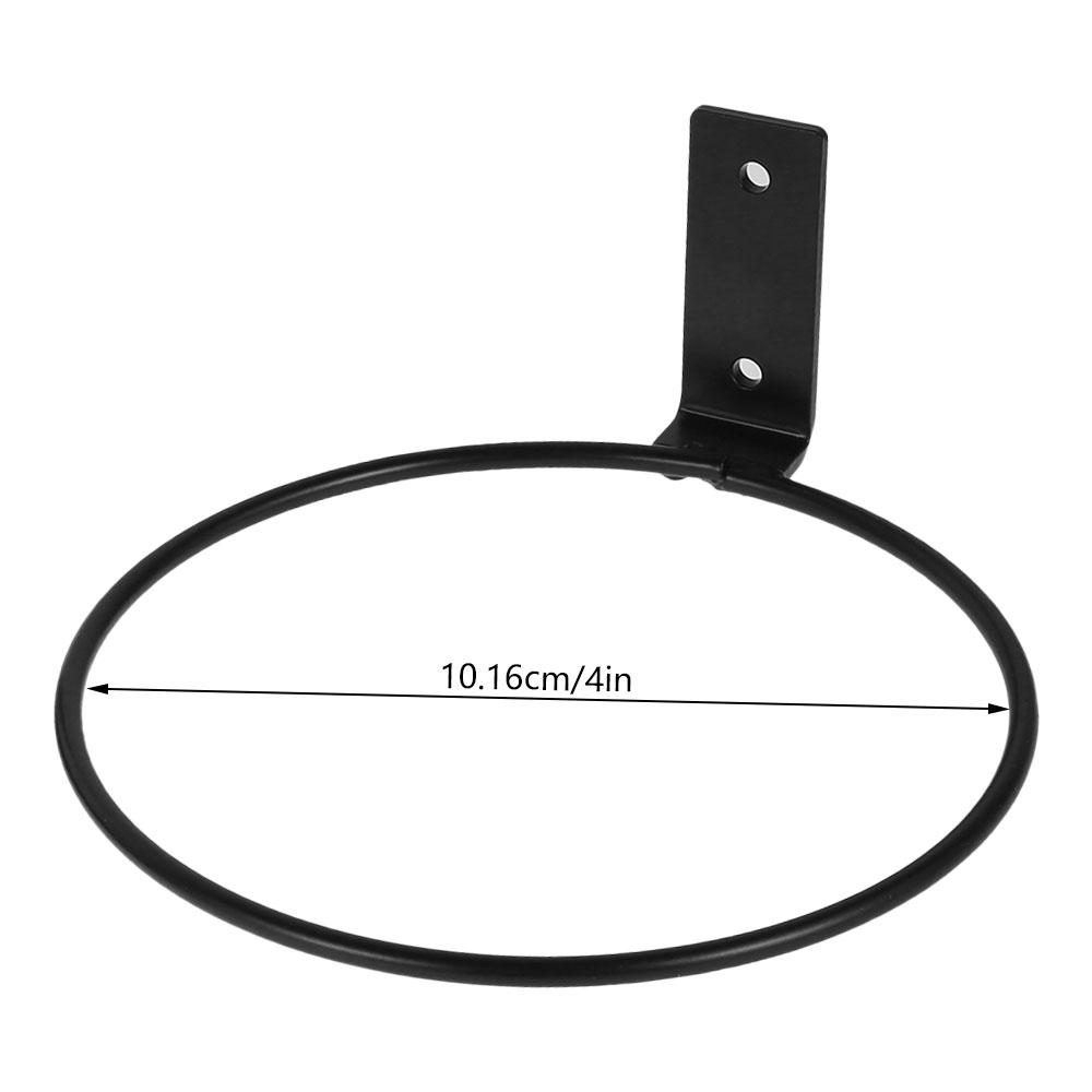 Поддоны для цветочных горшков Настенный держатель для кольца горшка Металлические крючки-подвесы для кашпо Настенный кронштейн Стойка для хранения растений Сад