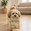 Interactive Crinkle Toys for Indoor Outdoor Play Newspaper Dog Toy, Oxford Fabric Washable Chew Toy with Engaging Sensory Natural Paper, Portable