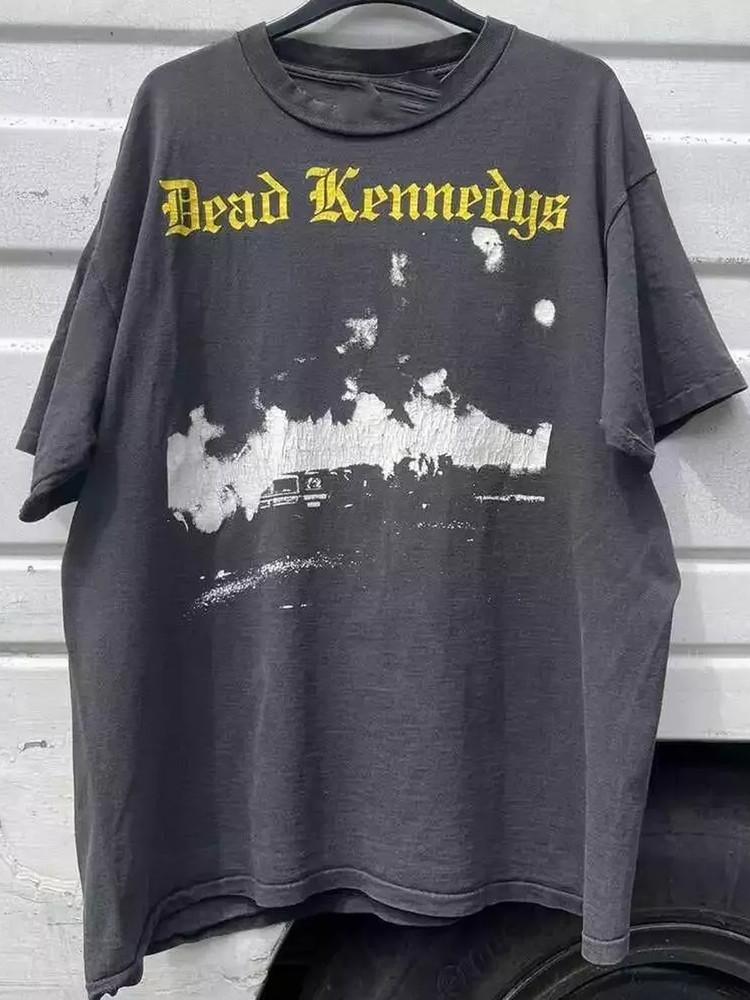 Футболка Dead Kennedys Черная Мужская Размер S M L 2345XL DO340 Унисекс Футболка