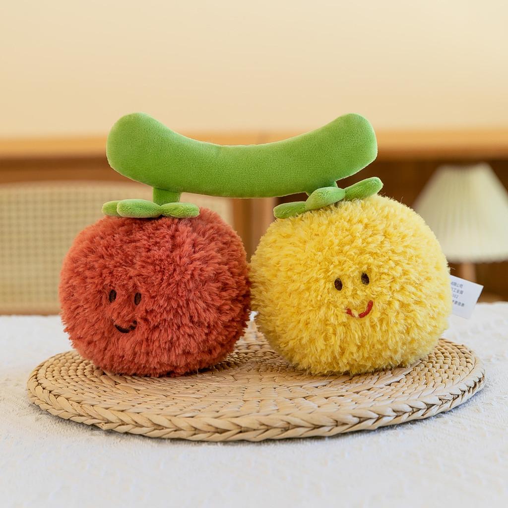 Плюшевая игрушка-овощ, 3D хлопковая набивная кукла, подарок для детей, коллекционеров