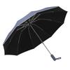 Большой автоматический зонт обратного складывания для мужчин и женщин - двойного назначения для солнца и дождя