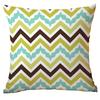 Polyester Colorful Geometric Pillow Case Combination Home Sofa Cushion Pillow Case