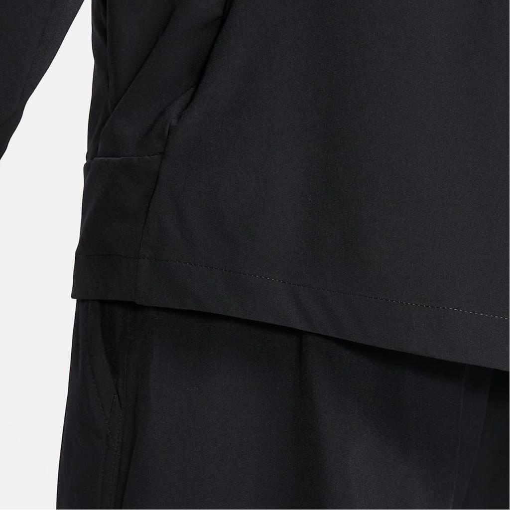 Nike Неограниченная куртка с логотипом Swoosh, с капюшоном, на молнии, с длинным рукавом, пальто, мужские куртки, черный, угольно-черный, FZ1071-010