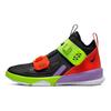 Nike Детские кроссовки LeBron Soldier 13 GS Thunder Grey Crimson Green Ярко-Малиновые Электрик-Зеленые AR7585-002