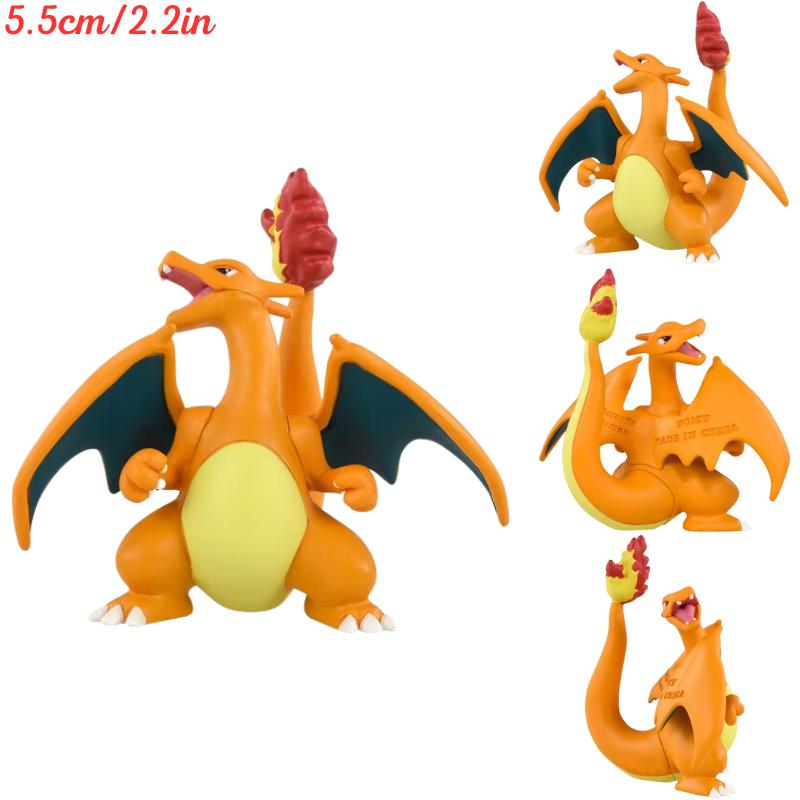Figure Toys Mimikyu Maushold Lapras Charizard Umbreon Sylveon Vaporeon Model Dolls Birthday Gifts
