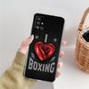 Чехол для Samsung A15 A13 A35 A55 A51 A71 A41 A31 A21S A05 A17 A23 A25 A33 A53 A73 5G A07 4G Прозрачный чехол Тематика Боксерский Чемпион