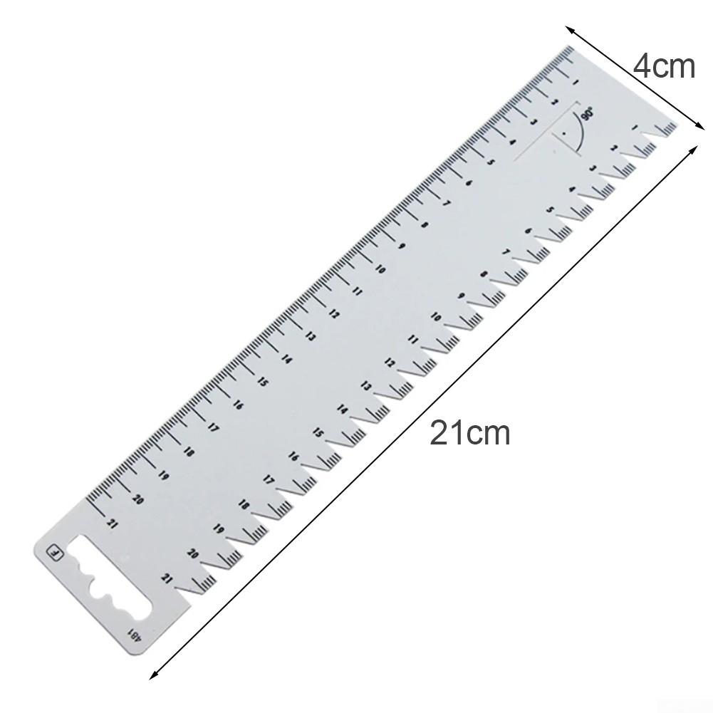 Удобная длина DIY Швейная линейка для лоскутного шва Инструменты для линейки лоскутных одеял