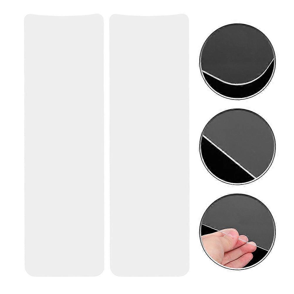 Eight Pcs Transparent Hair Highlighting Board Rectangular Shape For Hair Professionals Easy To Clean And Reusable
