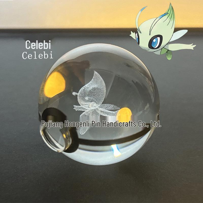 Светящийся кристальный шар Eevee, ночник-украшение
