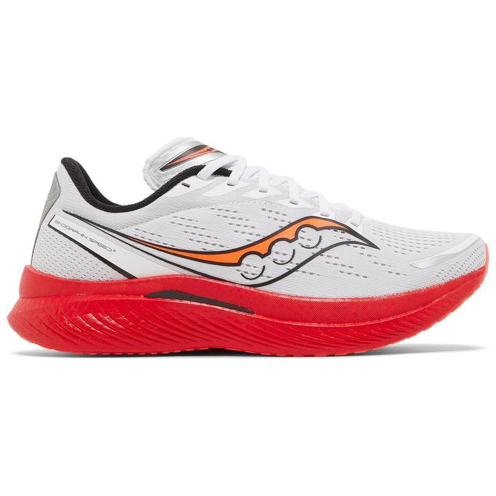 SAUCONY Кроссовки унисекс Endorphin Speed 3 White ViZiRed черные S20756-85