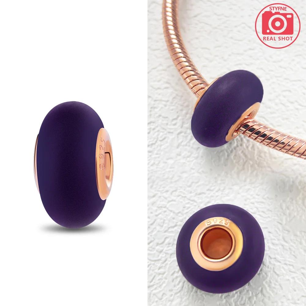 925 Silver Bracelet Women DIY Gift Murano Jewelry with Flower Blue Star Green Turtle Glass Beads