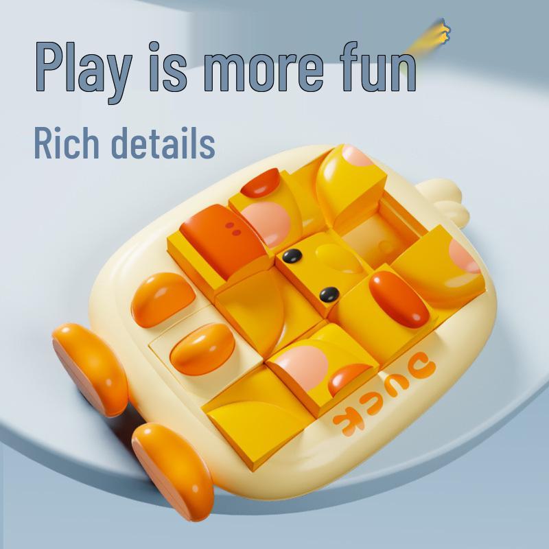 3D Мультяшная Головоломка с Животными: Развивающая игрушка «Динозавр и утка» для детей