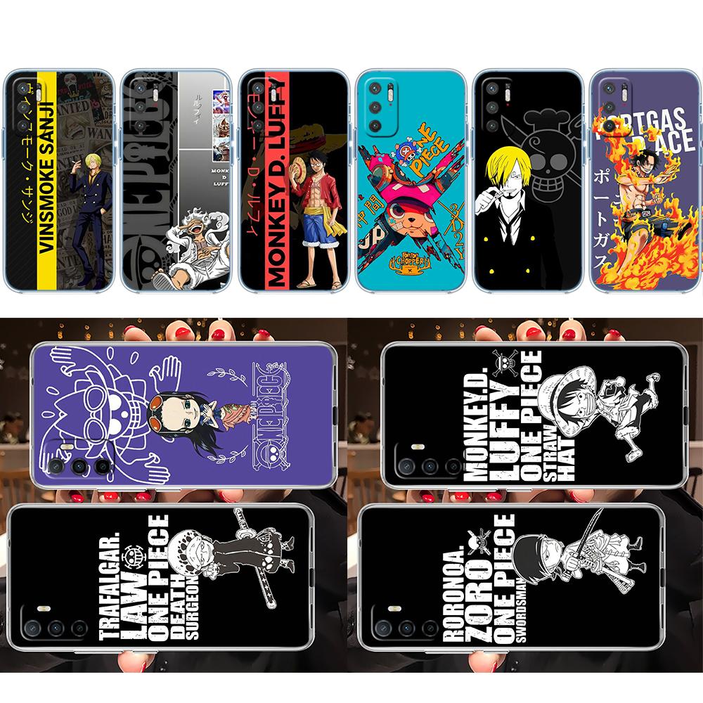 One Piece Anime Transparent Phone Case for Motorola Moto G40 G04 G05 One Ace Action Fusion + Plus Hyper Macro Vision Zoom