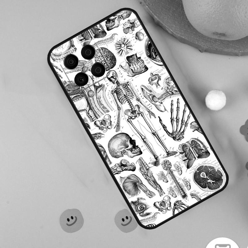 Чехол X-Ray Human Anatomy для Samsung Galaxy M54 M34 M14 M12 M32 M52 M53 M33 M13 M20 M21 M51 M15 M55 M31s M30s