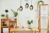 MODERN GLASS RING SPIDER HANGING LAMP