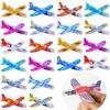 20-100 Pcs/Bag Gliders Planes Foam Assemble Airplane Toys Kids Birthday Gifts Party Favors Children School Prizes Goodie Fillers