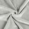 Decorative Pillowcase, Light Gray, Velvet