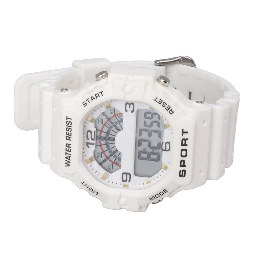 Спортивные мужские цифровые часы с хронографом на ремешке Классические винтажные квадратные мужские цифровые часы WR50M