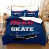 3D Print Scooter Skateboard Fashion Bedding Set Single Twin Double Queen King Cal King Size Bed Linen Set