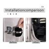 Black Steel Car Door Lock Latch Protect Cover For Ineos Grenadier -25