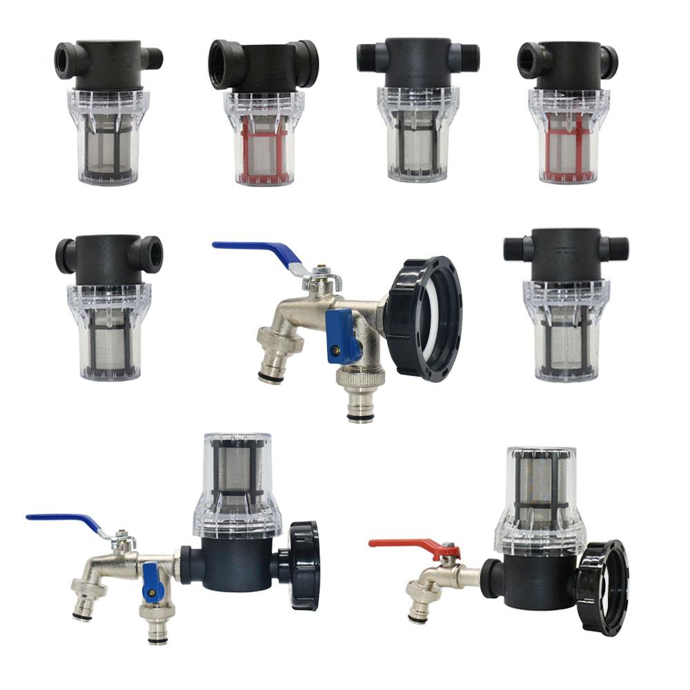 Адаптер для бака IBC S60 x 1/2" 3/4' 1" 1,5 2" 63/75/80/100 мм резьбовое соединение Ton Barrel Connect 1000 литровое соединение для бака IBC