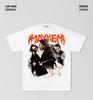 Summer Men T-shirts Lady Gaga Dance or Die T-Shirt Oversized Y2K Street Hip Hop Short Sleeve Top Heavy Cotton Female T-shirt