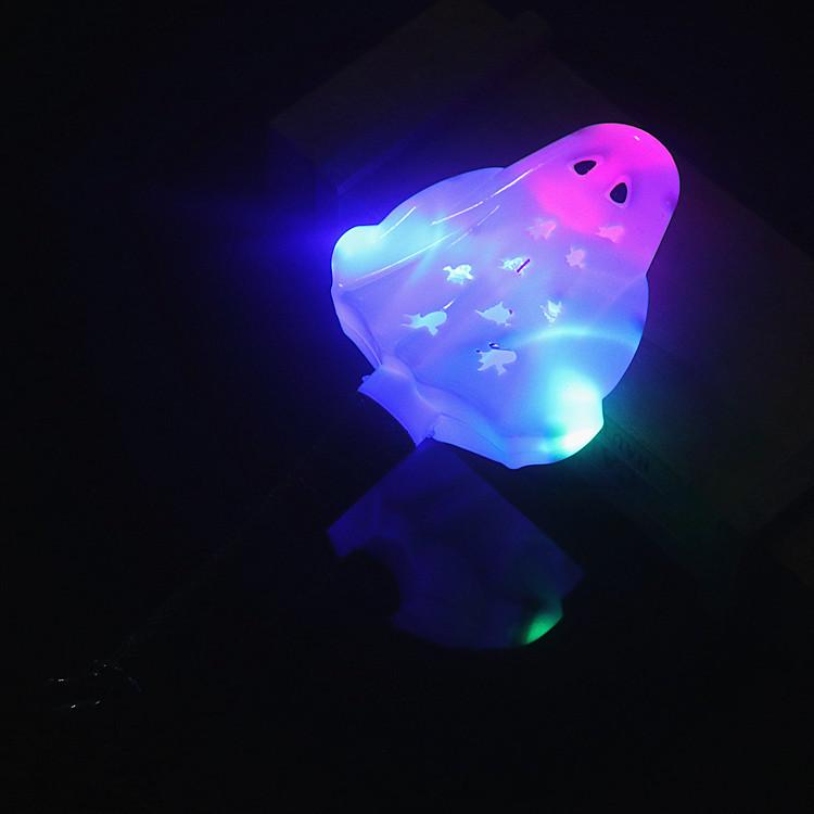 Хэллоуин Красочный Музыкальный Фонарь-Тыква и Конфетница с Управлением Звуком