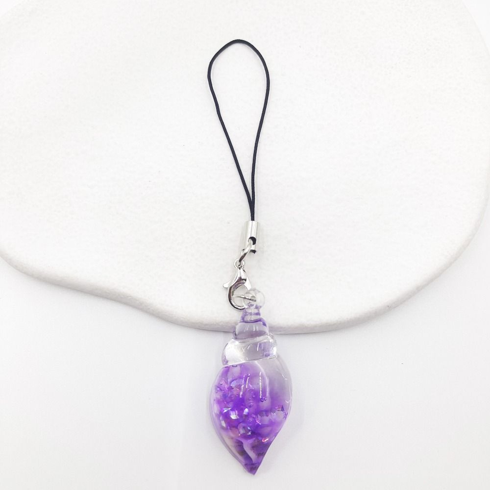 Pendant Mobile Phone Chain Conch Mobile Phone Strap Fashion Phone Hanging Rope  Telephone Jewelry