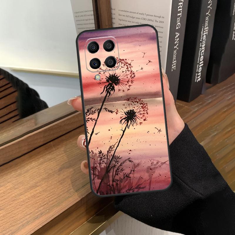 Чехол с изображением одуванчика для Samsung Galaxy M32 M52 M12 M22 M13 M23 M33 M53 M14 M34 M54 M31 M51 M20 M31s M30s