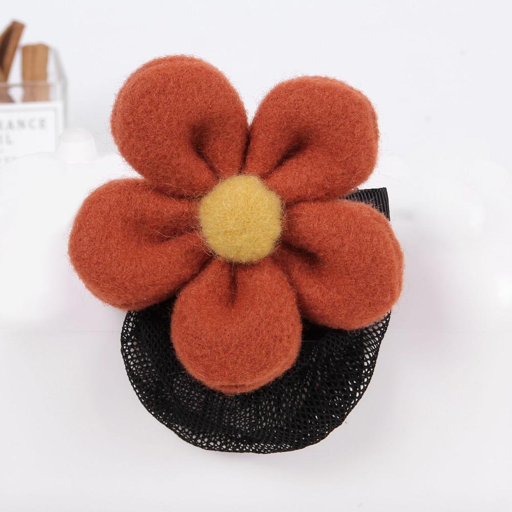 Корейский стиль крючком сетка для пучка заколки для волос крышка сетка кружево сетка для волос для девочек