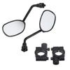 Мотоциклетные зеркала Зеркала заднего/бокового вида для скутеров Кафе-рейсер Для Honda Harley Yamaha Suzuki Retrovisor Moto Аксессуары для скутеров