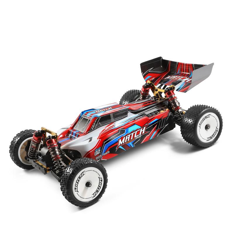 Радиоуправляемая машина 1/10 Wltoys 104001 4WD 2.4G Гоночная машина Игрушки с дистанционным управлением для детей 45 км/ч Высокоскоростные модели транспортных средств Игрушки для мальчиков