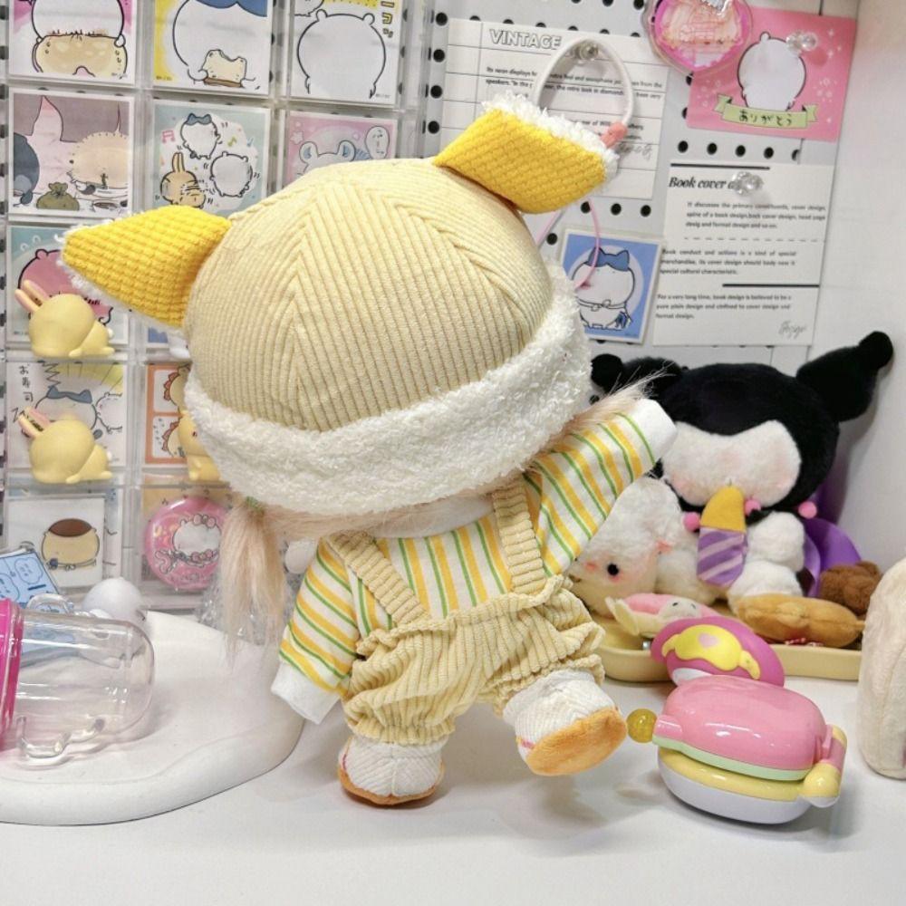 Colorful Cosplay Clothes Cartoon Miniature Dress Suit Fashion 20cm Dolls Clothing Set Cotton Doll