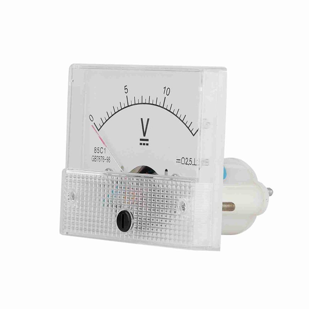 practical DC 0-15V/30V Voltmeter Analog 2.5 Accuracy 85C1 Model Analog Panel Voltage Pointer Voltmeter Electrical Measurement