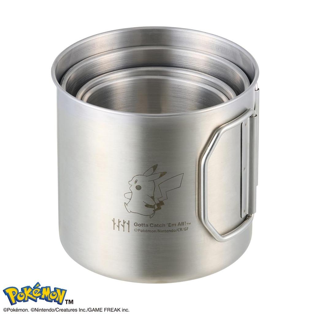 LOGOS Pokemon Nest Stainless Steel Mug 4 86100010 (Camping & Outdoor)