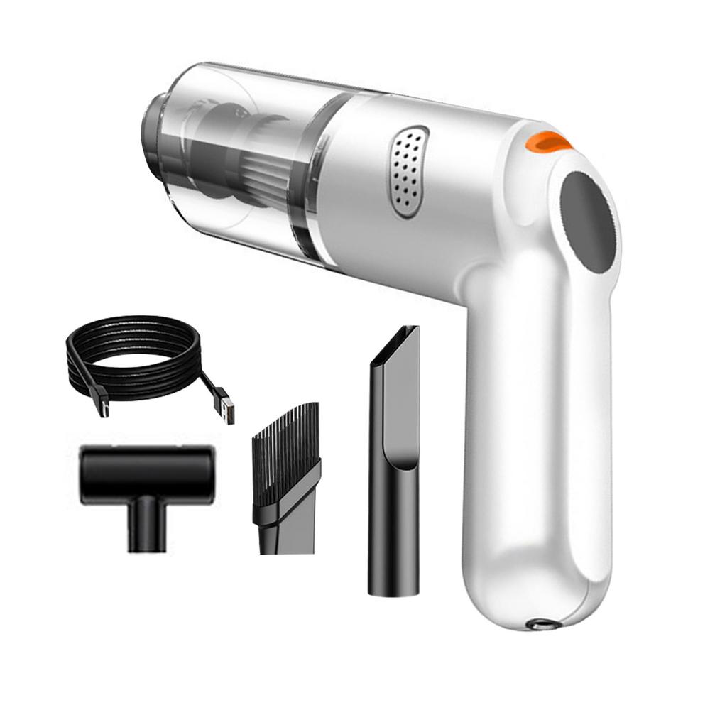 Автомобильный пылесос 120 Вт 4000 мАч Мощная чистящая машина Автомобильный пылесос Мини беспроводной портативный ручной пылесос для автомобилей и бытовой техники