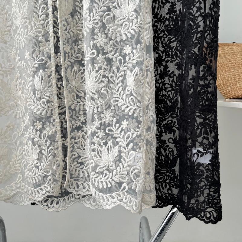 Платье-жилет Taochuan Retro Lace Jacquard с многослойным принтом на весну/лето