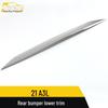 21 A3L Rear Bumper Trim and Trunk Anti-Scratch Scuff Patch Accessory