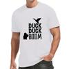 Мужские футболки с коротким рукавом Duck Duck Boom Летние Спортивные Повседневные Топы