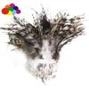 Whole 900PCS Fade Rooster Feathers Dyeing 5-6" Hackle 12-15 Cm Strung DIY Chicken Plume Jewelry Costume Hat Party Mask