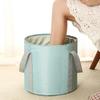 Portable Collapsible Foot Bath Basin With Handles Perfect For Soaking Feet Traveling Camping And Outdoor Activities