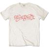 Aerosmith White Classic Logo Unisex T-shirt