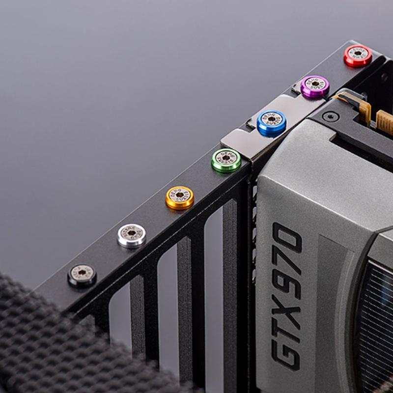 1Pc M3 6#32 6Mm 8Mm Screw +1 Washers Computer Pc Case Beautification Screws For Motherboard Power Supply Graphics Card