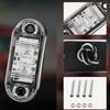 LED Marker Lamps Waterproof High Truck Marker Car Side Easy Safety Distance Side Marker - 12V/24V Compatible, & Dustproof, Brightness, Lamps, Markers,