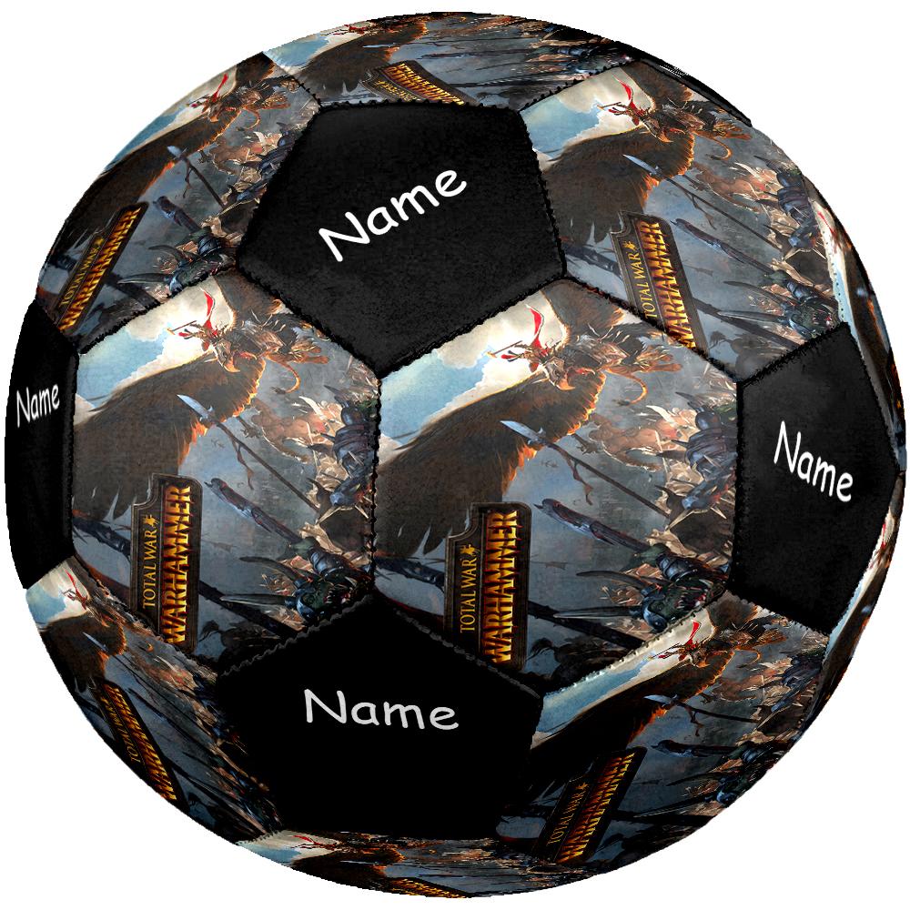 Custom Name Total War Theme Size 5 Soccer Ball, Suitable for Both Indoor and Outdoor Matches, a Gift Suitable for Everyone.