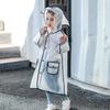 Kids Raincoat Cartoon Cute Rainwear Household Goods Children's Waterproof Poncho Transparent Travel Rain Coat EVA