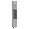 VidaXL Bathroom Cabinet Concrete Grey 30x30x190 Cm 819800