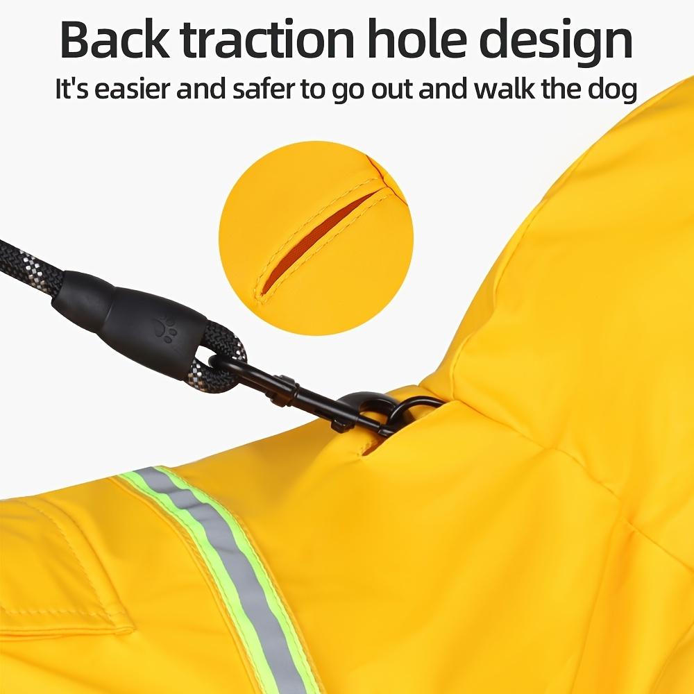 Dog Raincoat Corgi Cloak Style Puppy Waterproof Dog Clothes Reflective Pet Windproof Rainproof Hooded Raincoat for Dog