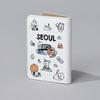 BT21 Чехол для паспорта SEOUL Edition